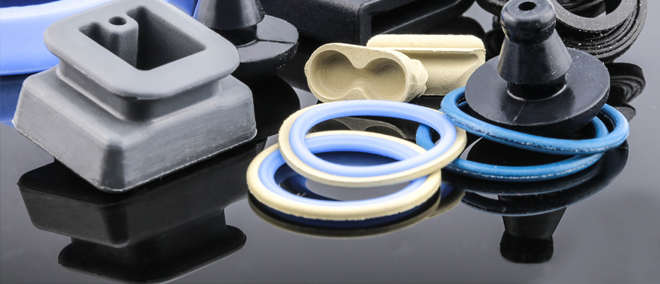 molded rubber products and silicone parts
